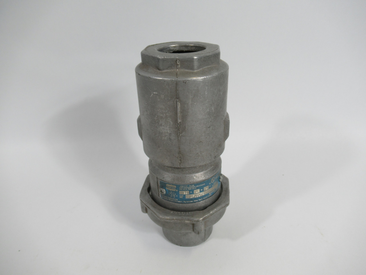 Crouse-Hinds APJ3475-M3 Arktite Plug 30A 4W 4P 250VDC 600VAC USED