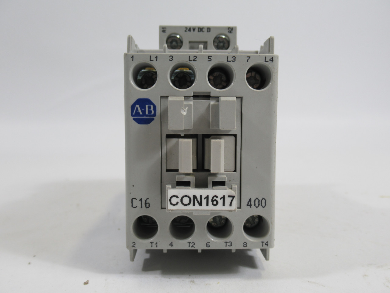 Allen-Bradley 100-C16DJ400 Contactor 4-Pole 4NO 24VDC 32A 6kV Uimp USED