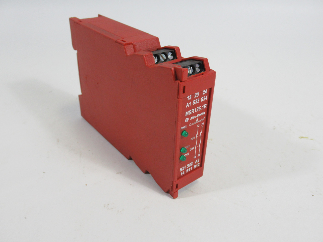 Allen-Bradley MSR126.1R 440R-N23120 GM Safety Relay Ser.A 24VAC/DC USED