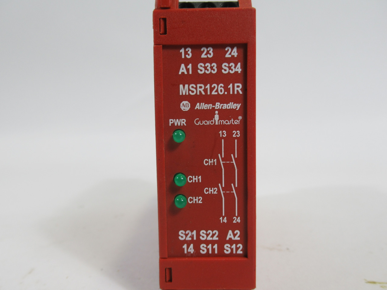 Allen-Bradley MSR126.1R 440R-N23120 GM Safety Relay Ser.A 24VAC/DC USED