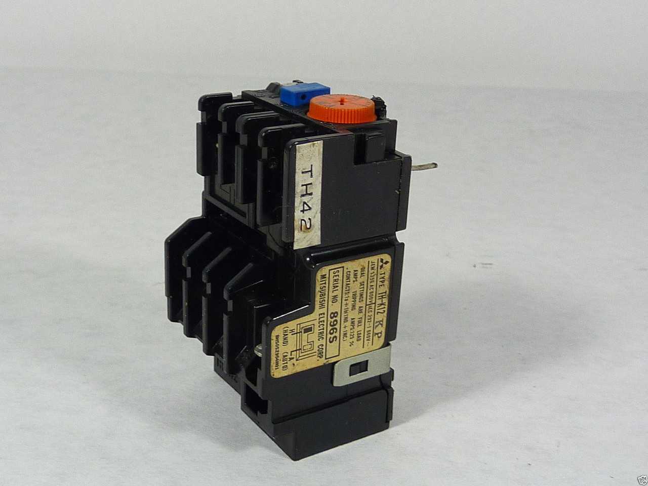 Mitsubishi TH-K12 Overload Relay 2-3A 600V USED