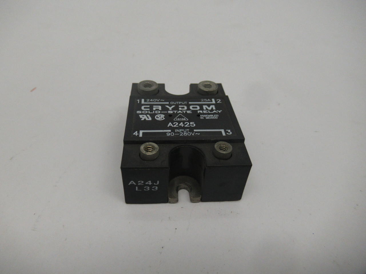 Crydom A2425 Solid State Panel Mount Relay Voltage Control 240V 25A USED
