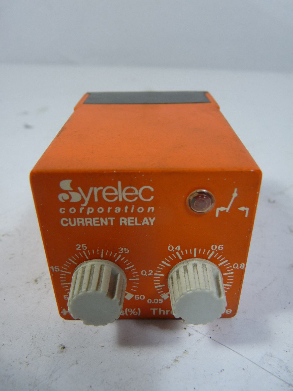 Syrelec LIRT Current Relay 240VAC 0.5-10A USED