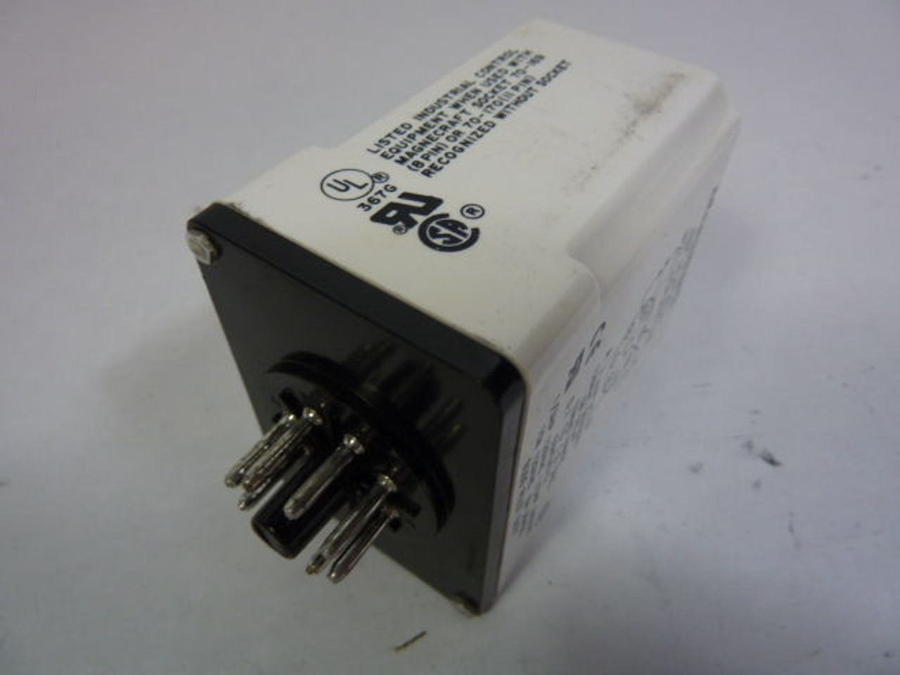 Magnecraft W211ACPSOX-18 Time Delay Relay 0.1-1 Sec 120VAC 50/60Hz 10A USED