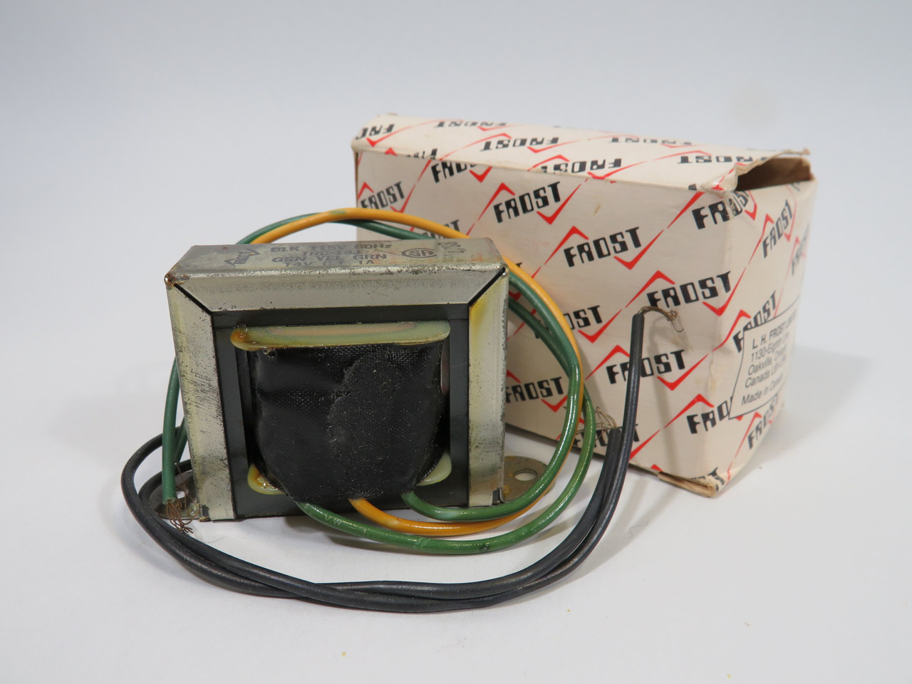 Frost TRC-14J Transformer 14VCT@1A 115V 60Hz *Shelf Wear/DMG BOX* ! NEW !