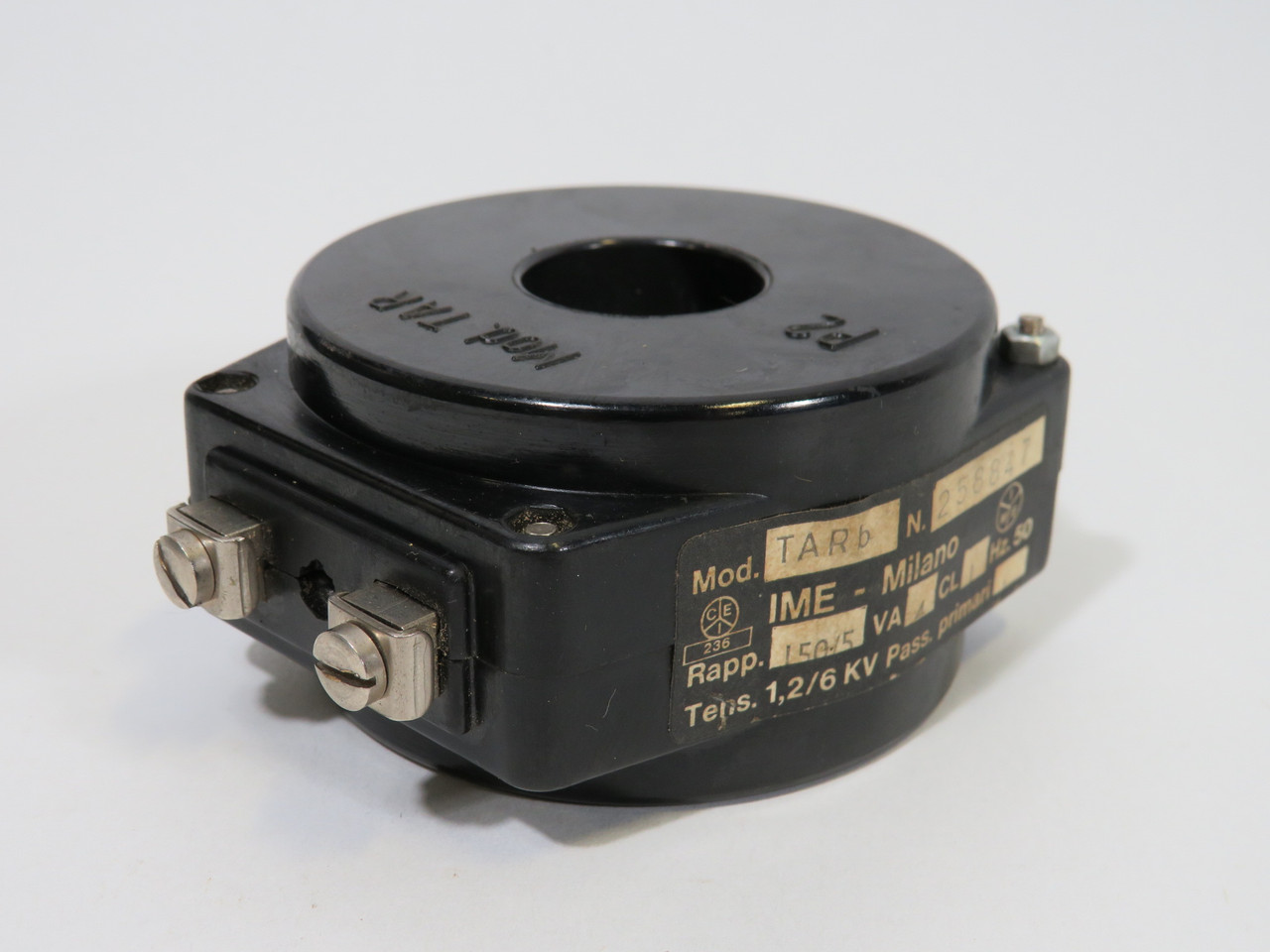 IME TARB Current Transformer 4VA 1.2/6kV 150:5A Ratio 50Hz USED