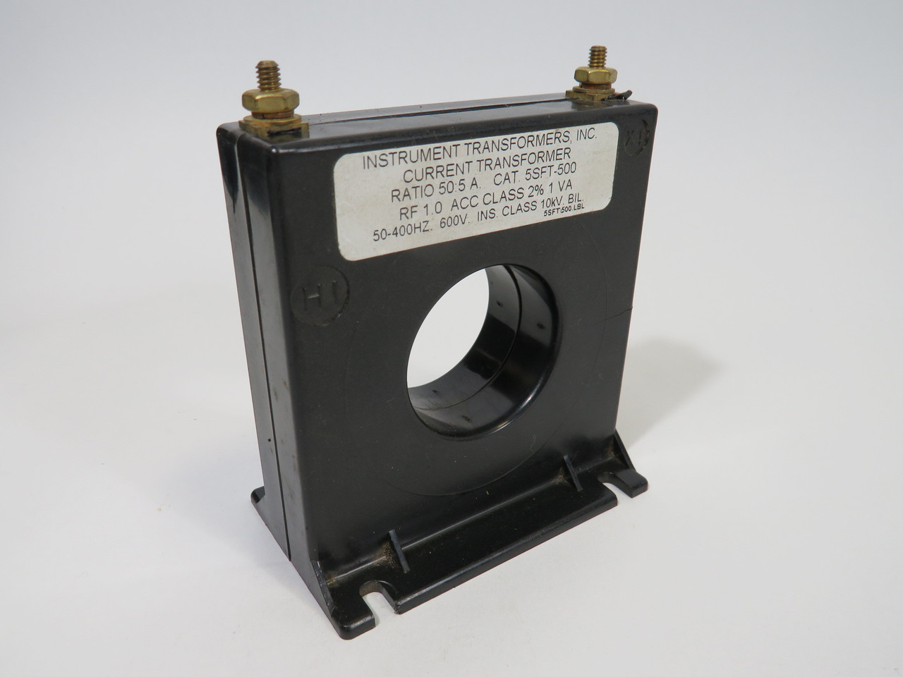 Instrument Transformers 5SFT-500 Current Transformer 1VA 50:5A 50-400Hz USED