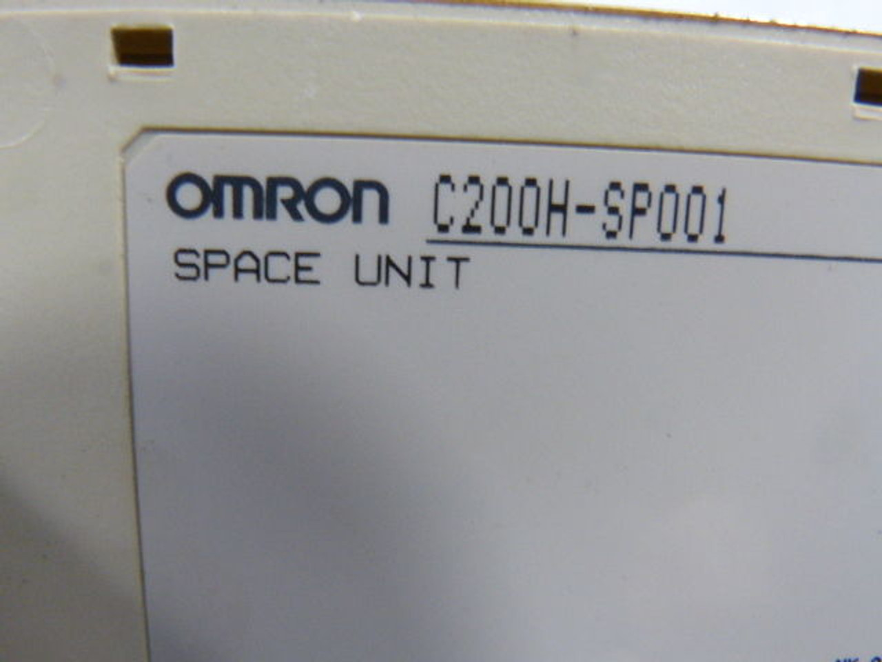 Omron C200H-SP001 I/O Space Unit USED