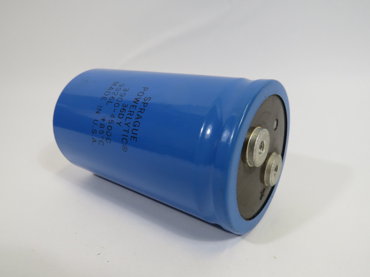 Sprague 36DY Screw Terminal Capacitor 3900uF 450VDC USED