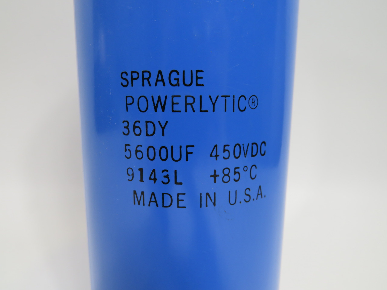 Sprague 36DY562F450DJ2D Screw Terminal Capacitor 5600uF 450VDC No Clamp ! NOP !