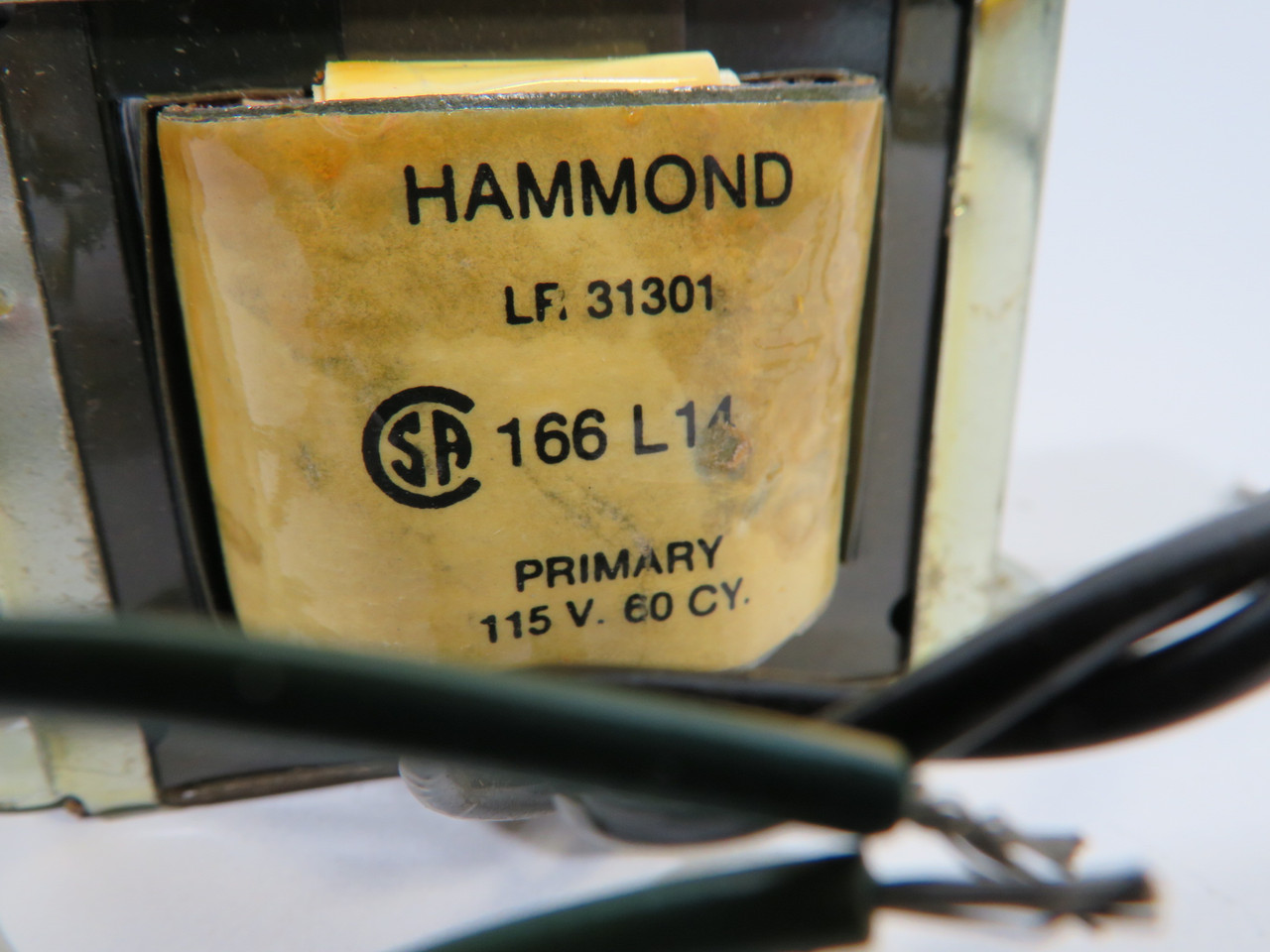 Hammond 166L14 Transformer 28VA Pri 115V@60Hz Sec 14VCT 2A *Shelf Wear* ! NOP !