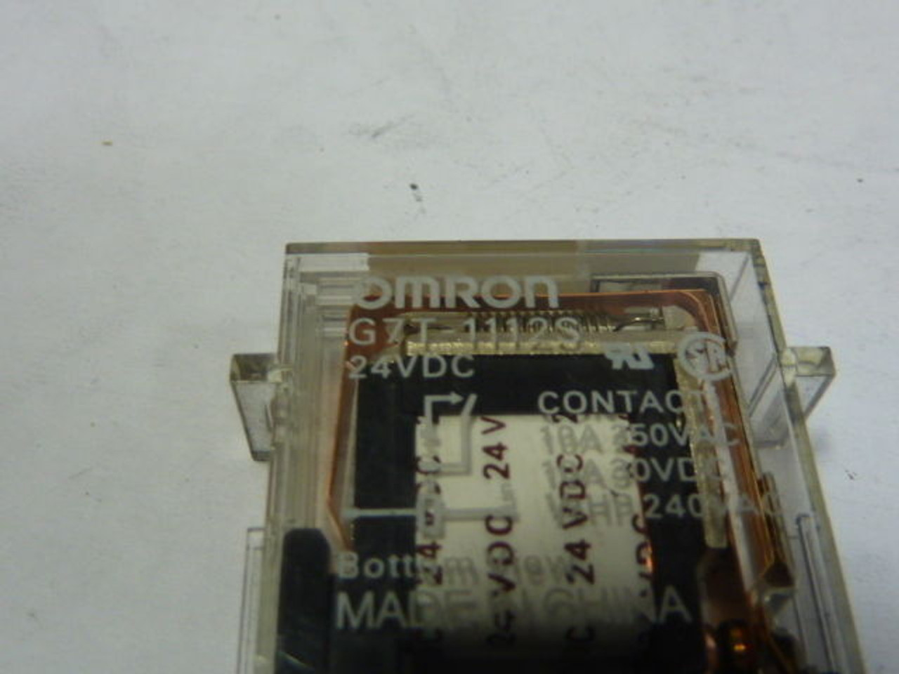 Omron G7T-1112S-DC24V General Purpose Relay 24VDC Coil 10A 250VAC USED