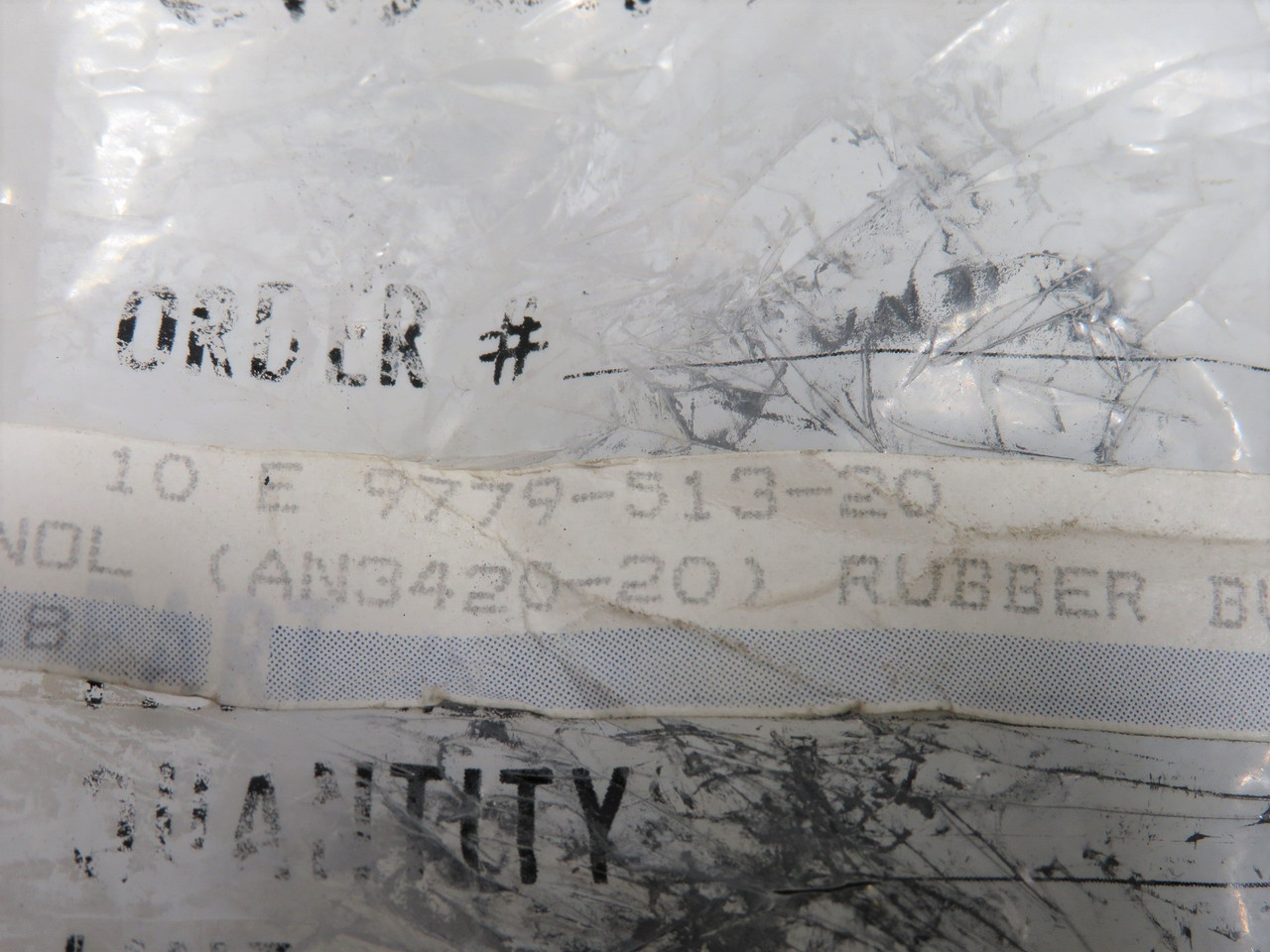 Amphenol 9779-513-20 Rubber Bushing .937" ID 2" L 10-Pack NWB