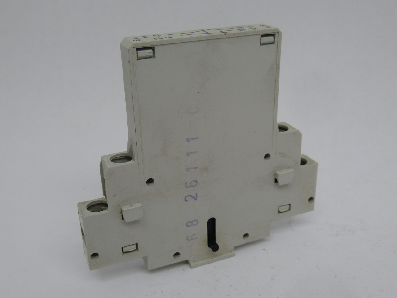 Cutler-Hammer C320MSC3 Eaton Series A1 Auxiliary Contact Block 1NO 1NC USED