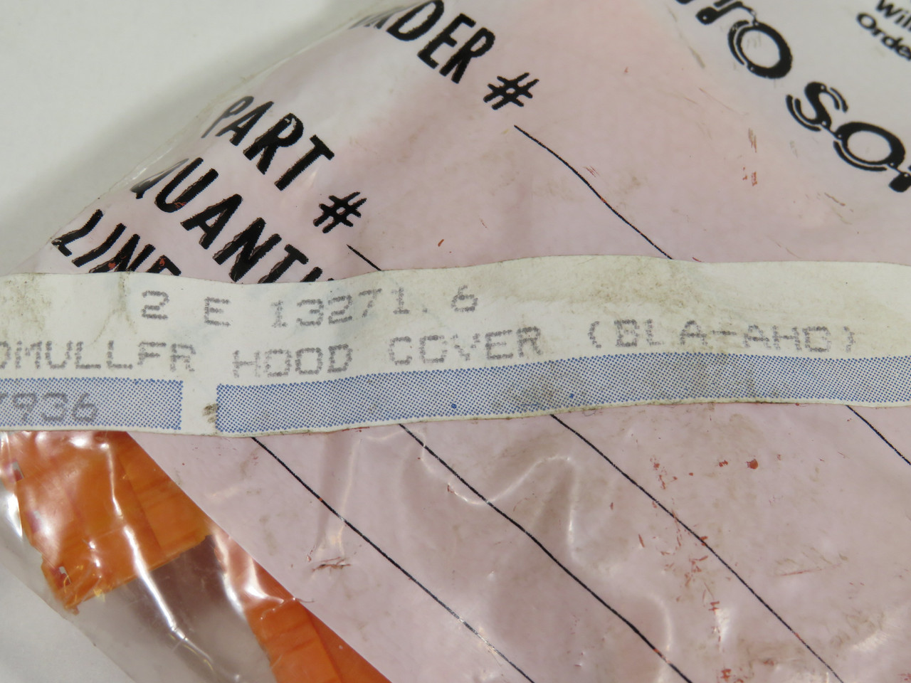 Weidmuller 1327160000 BLA-AH8 Hood Cover 8-Pole *No Clamp* 5-Pack ! NWB !