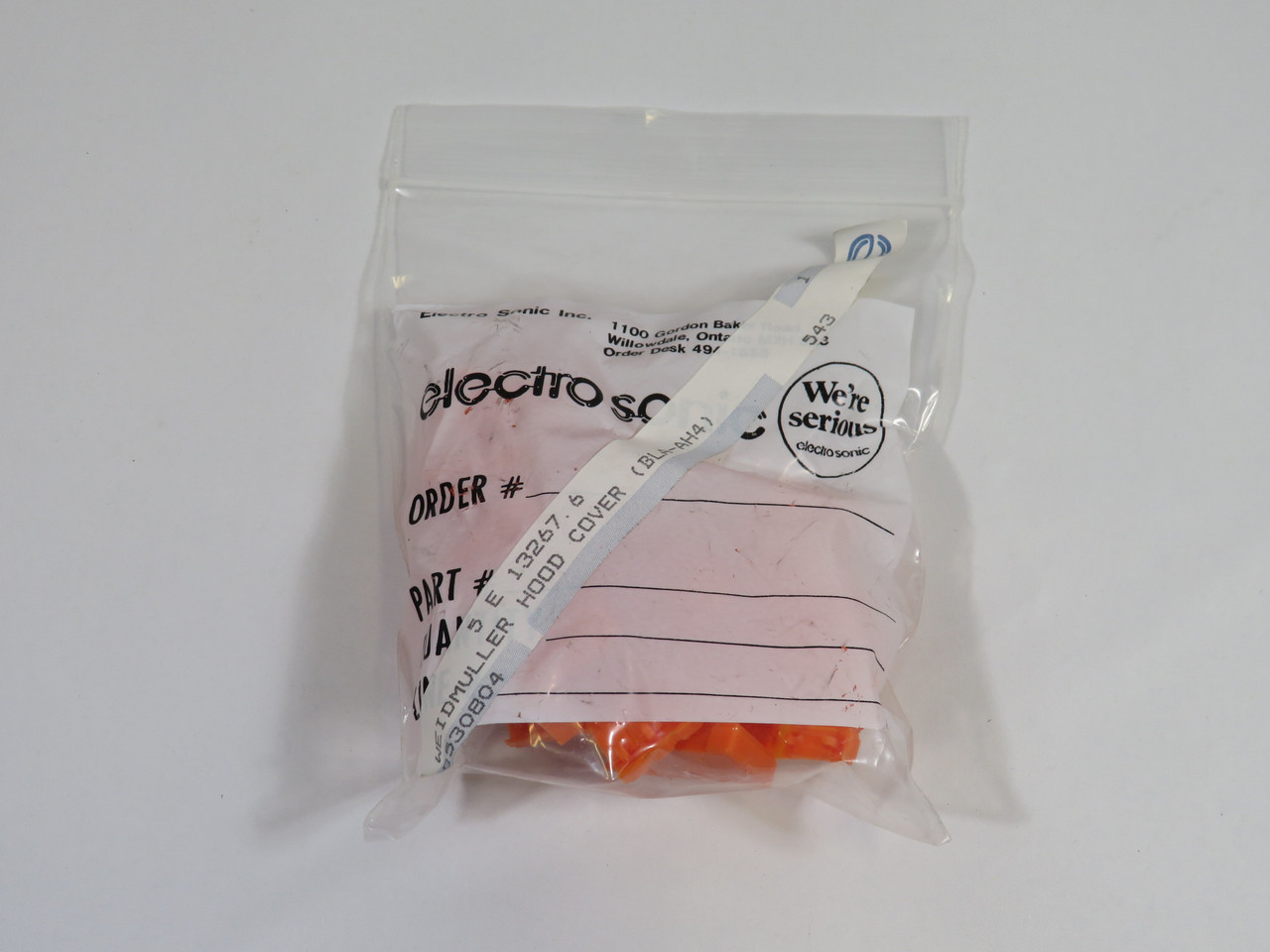 Weidmuller 1326760000 BLA-AH4 Hood Cover 4-Pole *No Clamp* 5-Pack ! NWB !