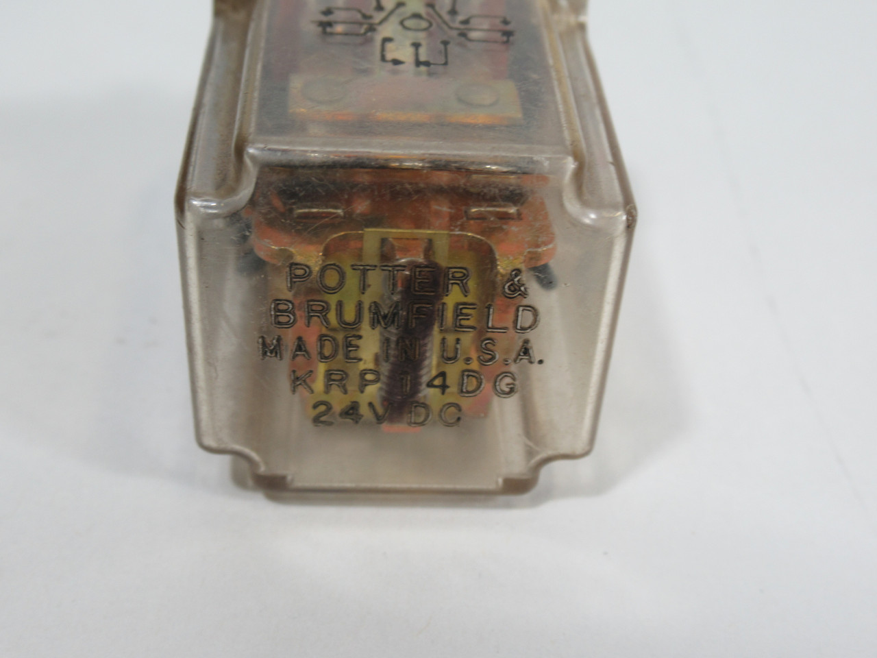 Potter & Brumfield KRP14DG-24 Relay 24VDC Coil 11-Pin USED