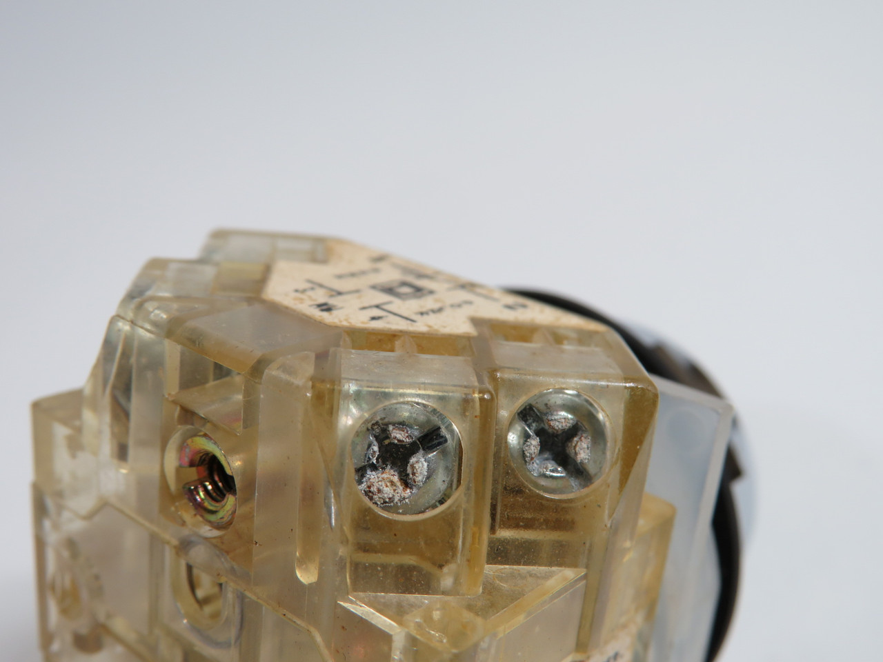 Square D 9001KR3GH2 Green Push Button 2NO 2NC SHELF WEAR USED