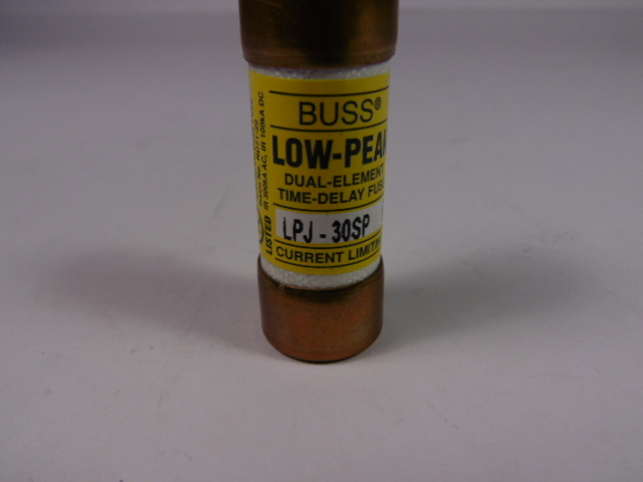 Low-Peak LPJ-30SP Dual Element Time Delay Fuse 30A 600V USED