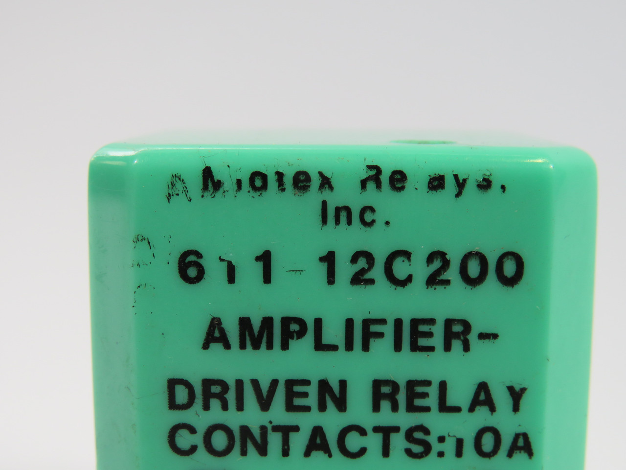Midtex 611-12C200 Plug-In Relay 24VDC 10A 9-Blade USED