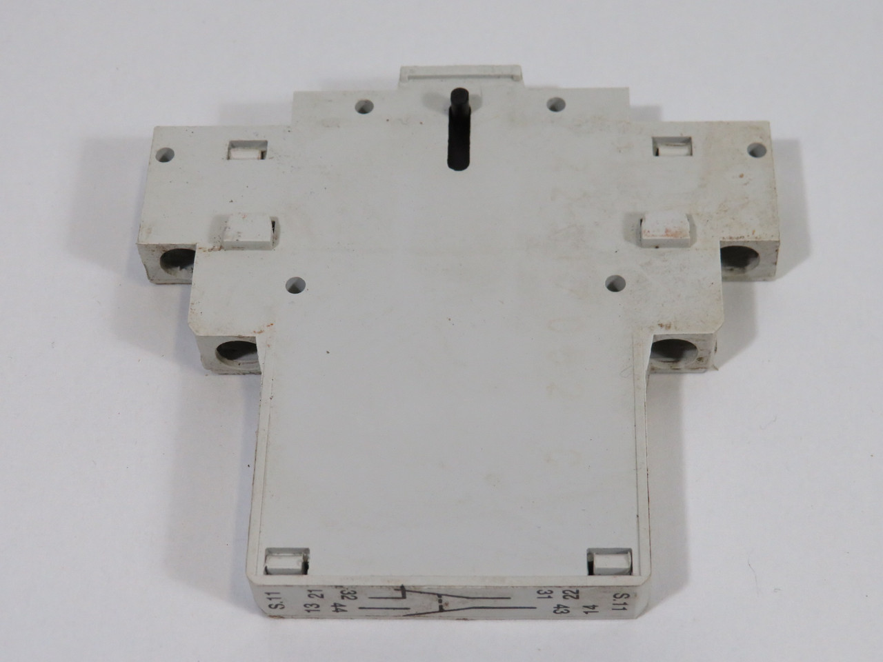 Eaton Cutler-Hammer C320MSC3 Ser A1 Aux Contact Block 1NO 1NC *Rust* USED