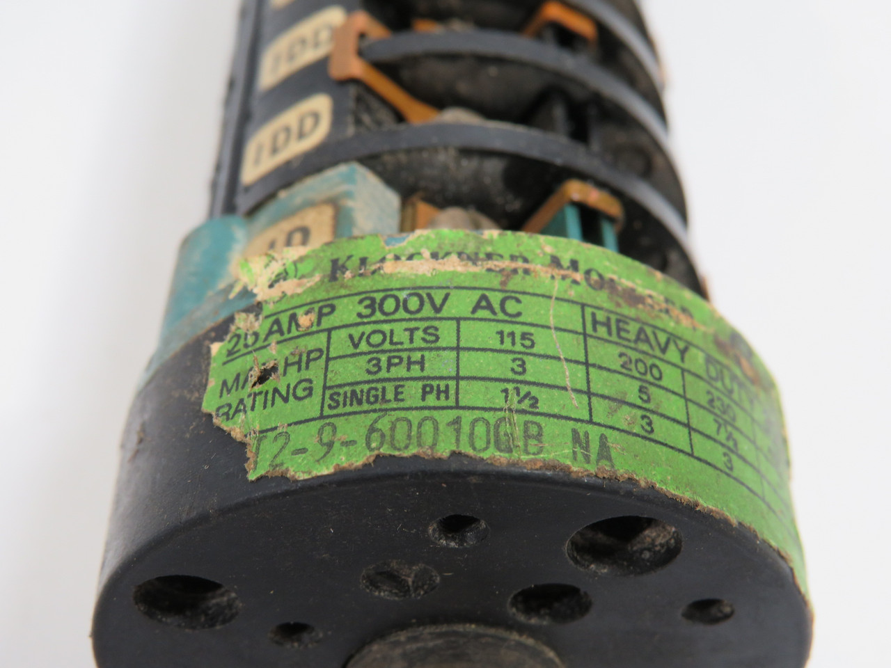 Klockner-Moeller T2-9-6001GB-NA Rotary Switch 300V 25A USED