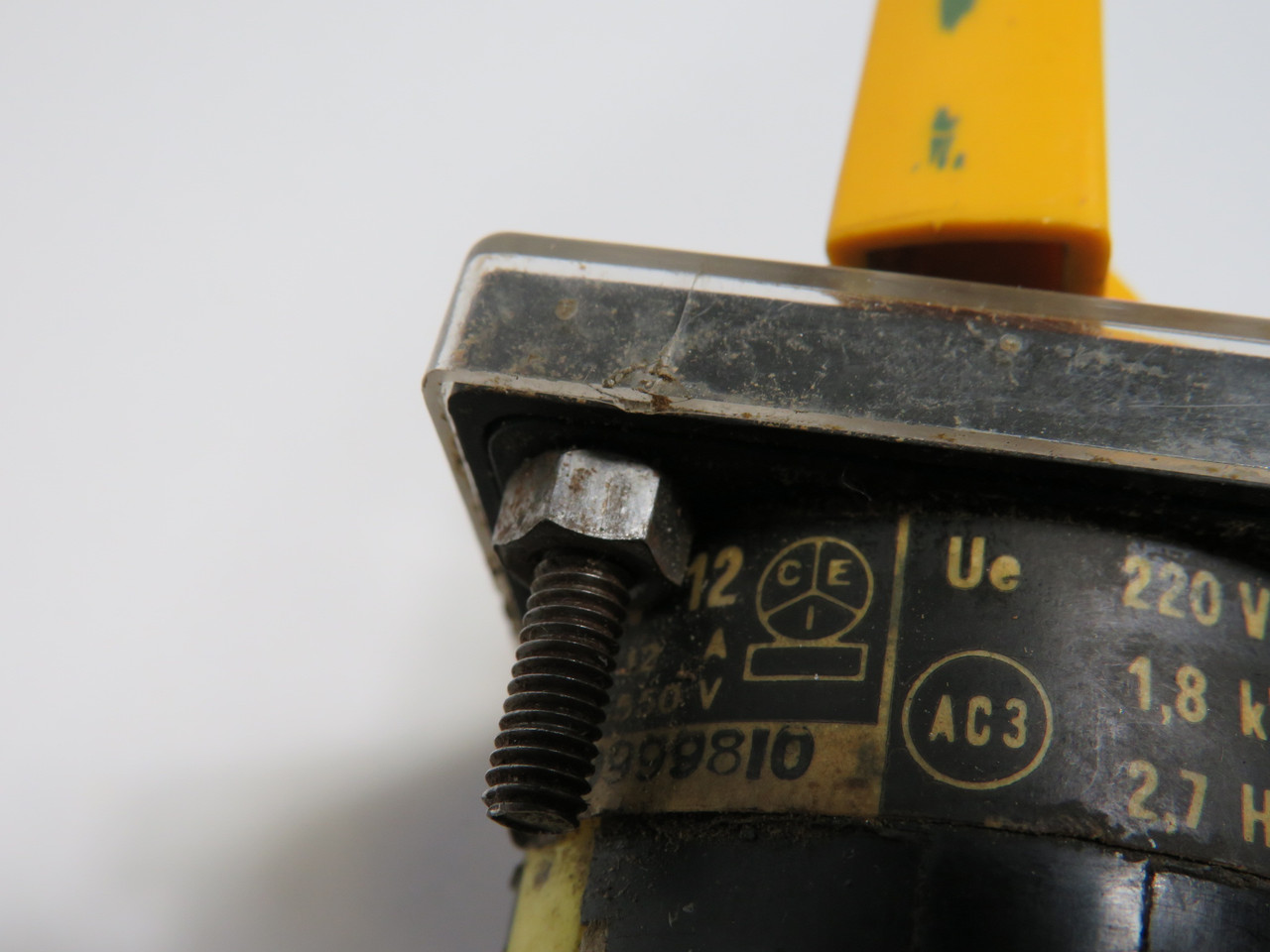 Coprel TCN-12 Rotary Switch 220/380/550V 6-Pos Selector Knob SHELF WEAR USED