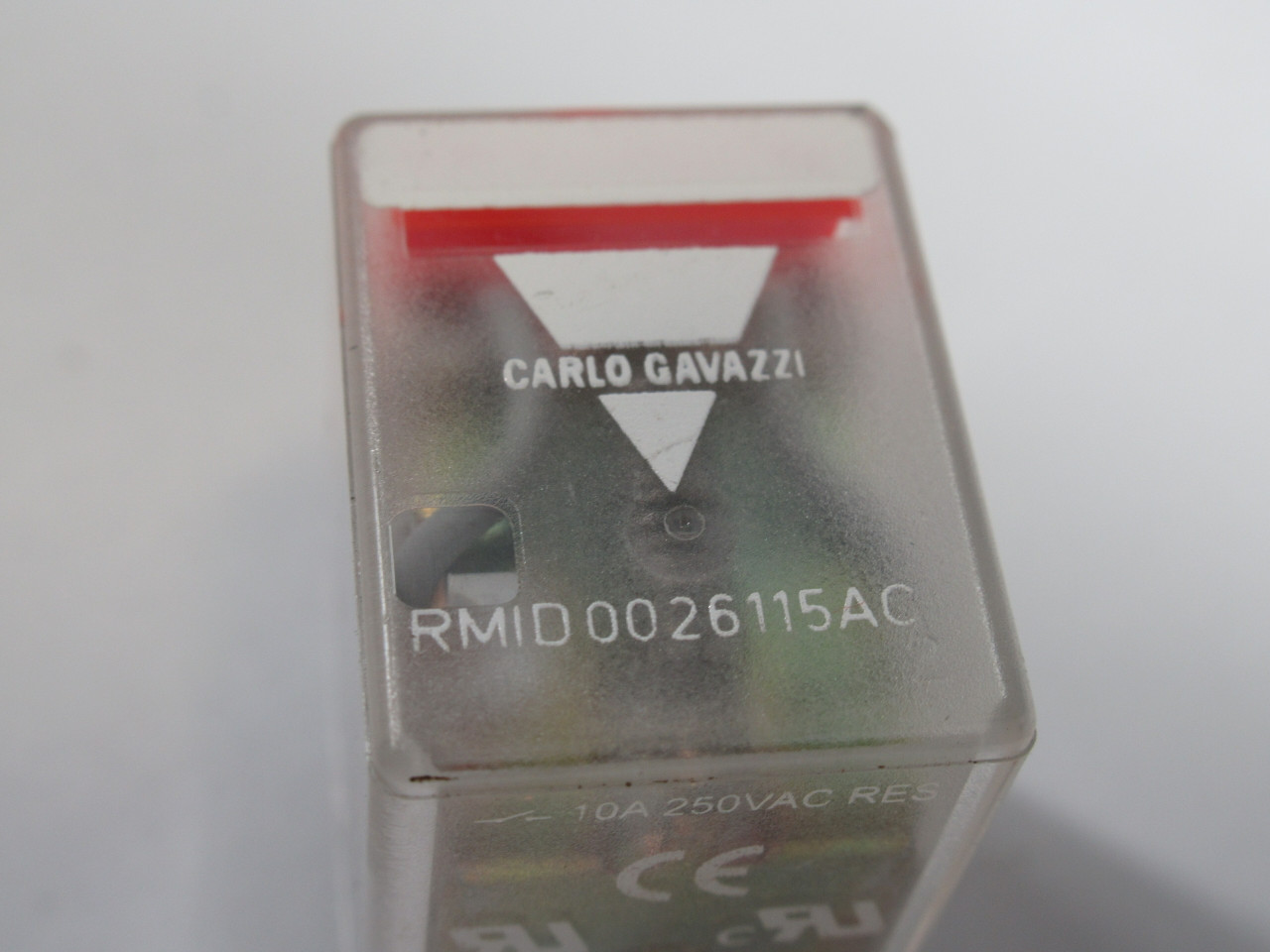 Carlo Gavazzi RMID0026115AC Relay 115VAC Coil 10A 8-Pin USED