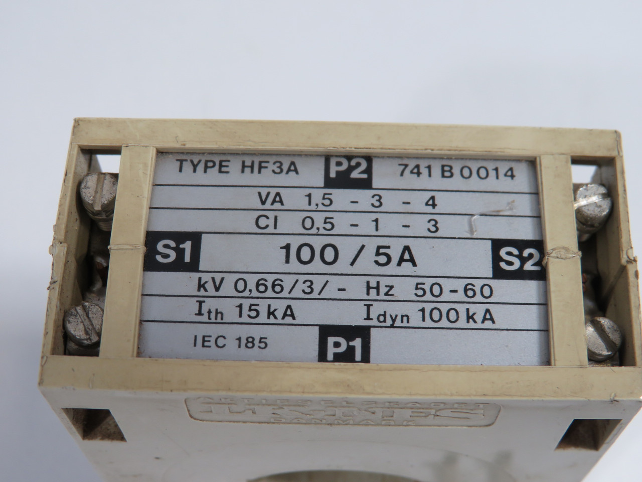 LK-NES HF3A-741B0014 Current Transformer 1.5/3/4VA 0.66/3kV SHELF WEAR USED