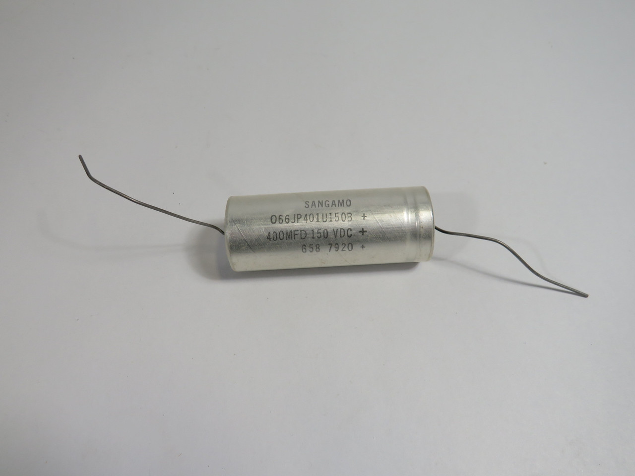 Sangamo 066JP401U150B Capacitor 400MFD 150VDC SHELF WEAR Lot of 22 ! NOP !