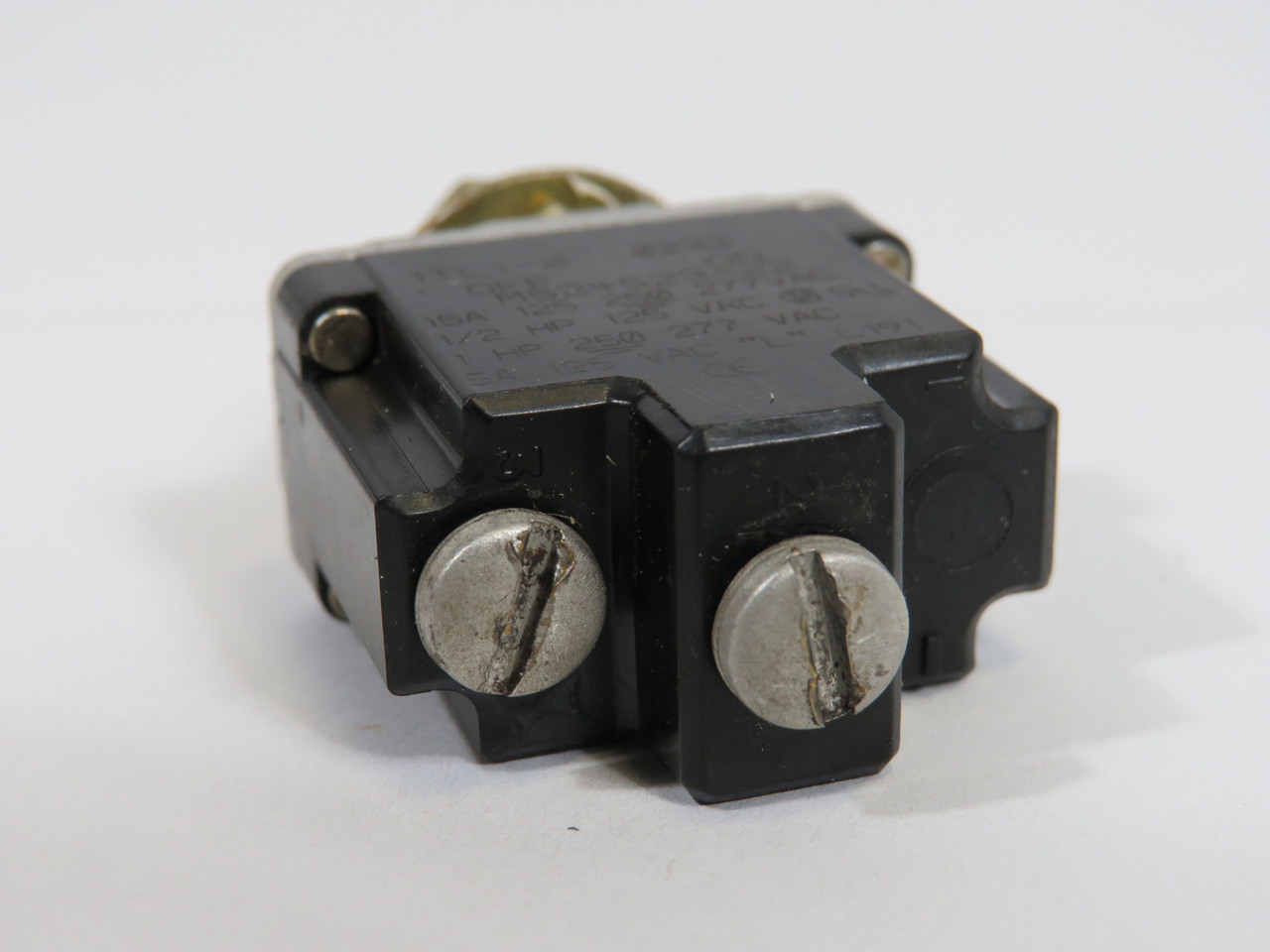 Microswitch 1TL1-2 MS24523-22 2-Position 1-Pole Toggle Switch No Boot USED