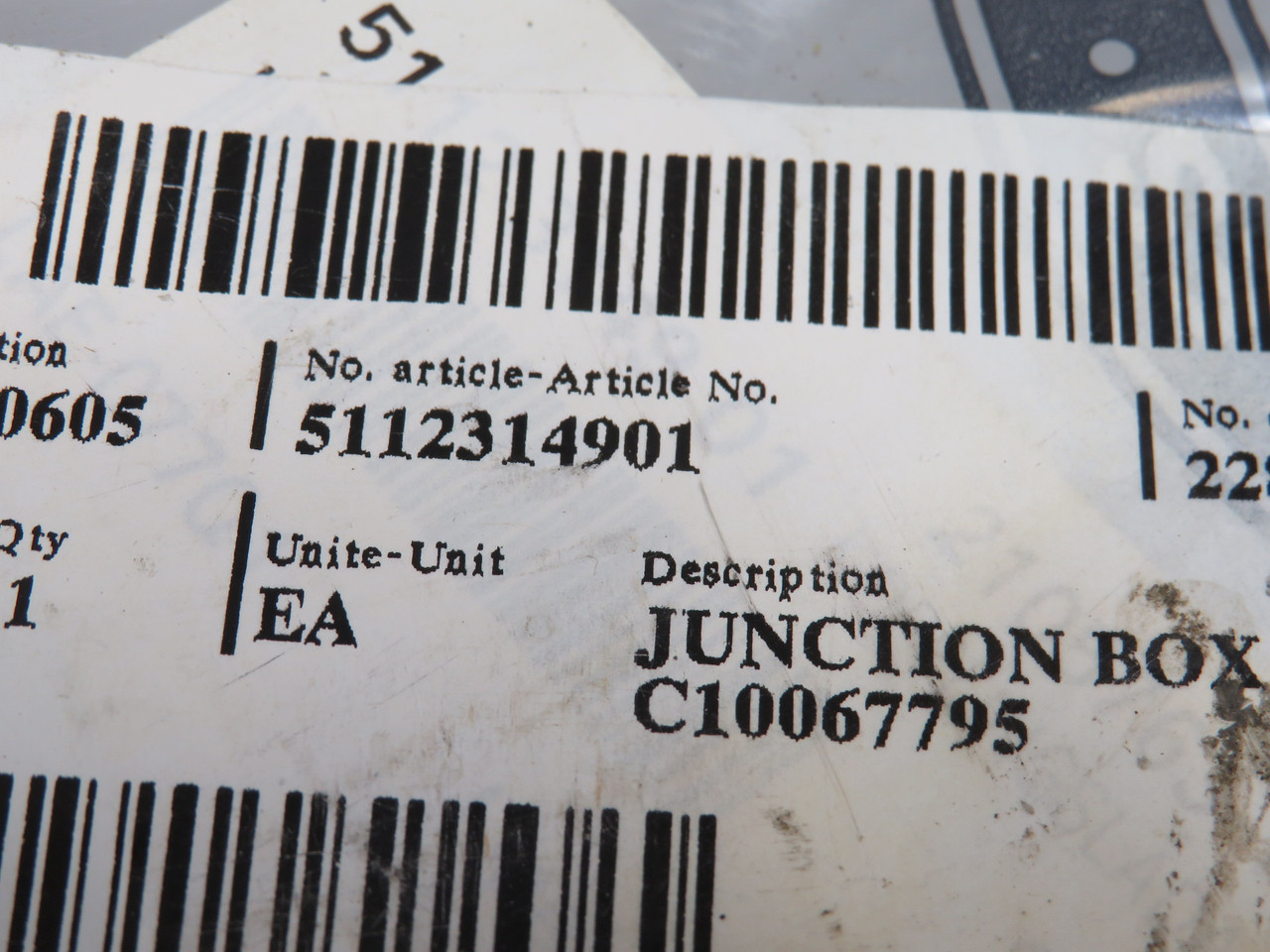 Atlas Copco 5112314901 Junction Box 10-1/4x3-1/2x6-1/2" 18 KO's ! NWB !