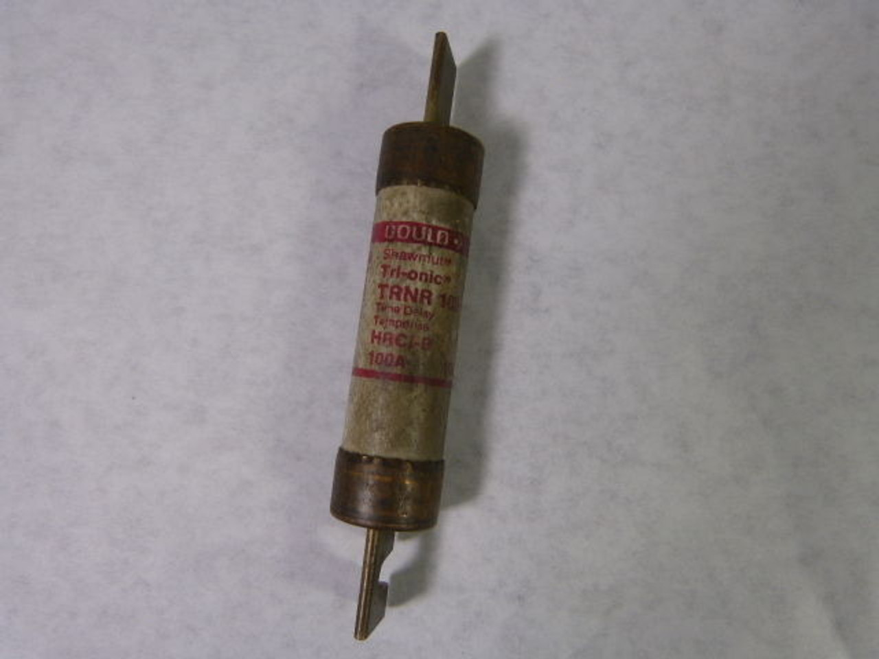 Gould Shawmut TRNR-100 Time Delay Fuse 100A 600V USED