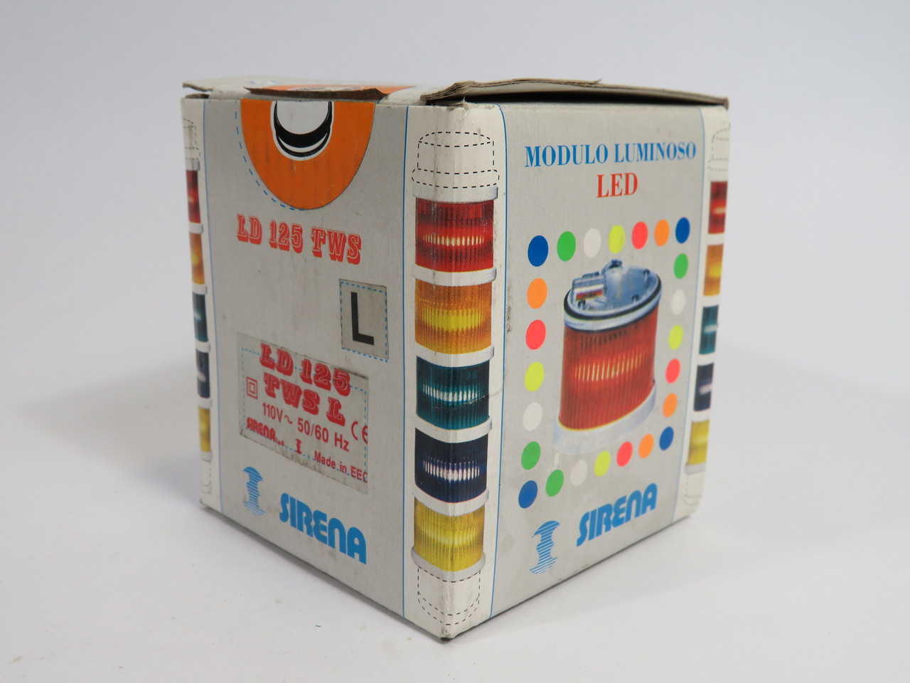 Sirena 66442 LD125TWSL110A2 Integrated LED Flashing Light Module Amber ! NEW !