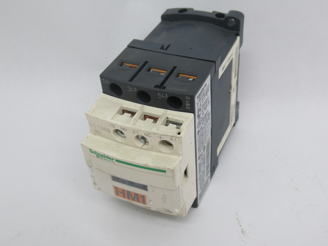 Schneider Electric LC1D09-BD Contactor 24VDC 3P 3NO USED