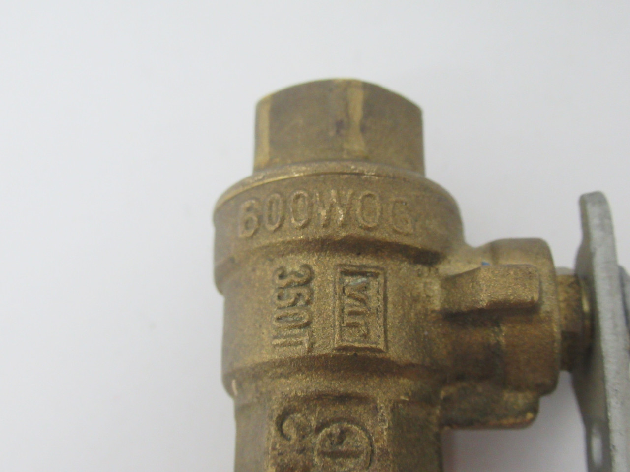 MAS CGA3.16-1/4 Brass Ball Valve 1/4" BRS 150WSP 600WOG USED