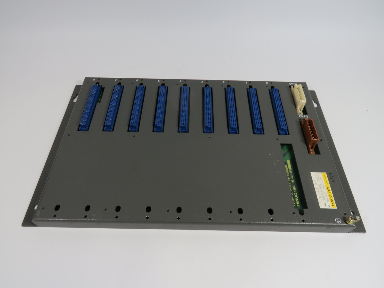 Fanuc A03B-0801-C012 I/O Base Unit w/ A20B-1002-0450/03A Base USED