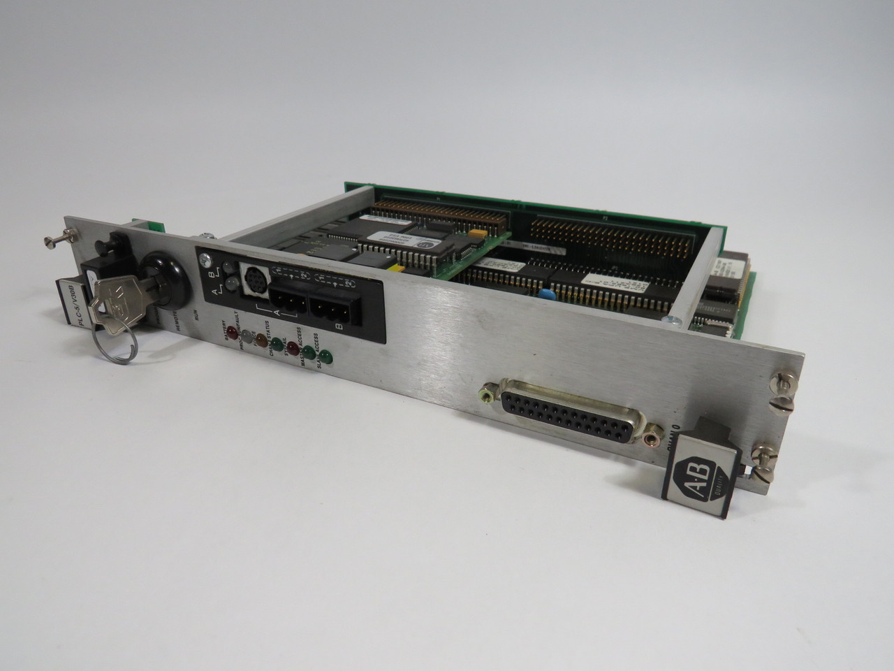 Allen-Bradley PLC-5/V30B Processor Module w/ Key 63-0063-03 USED