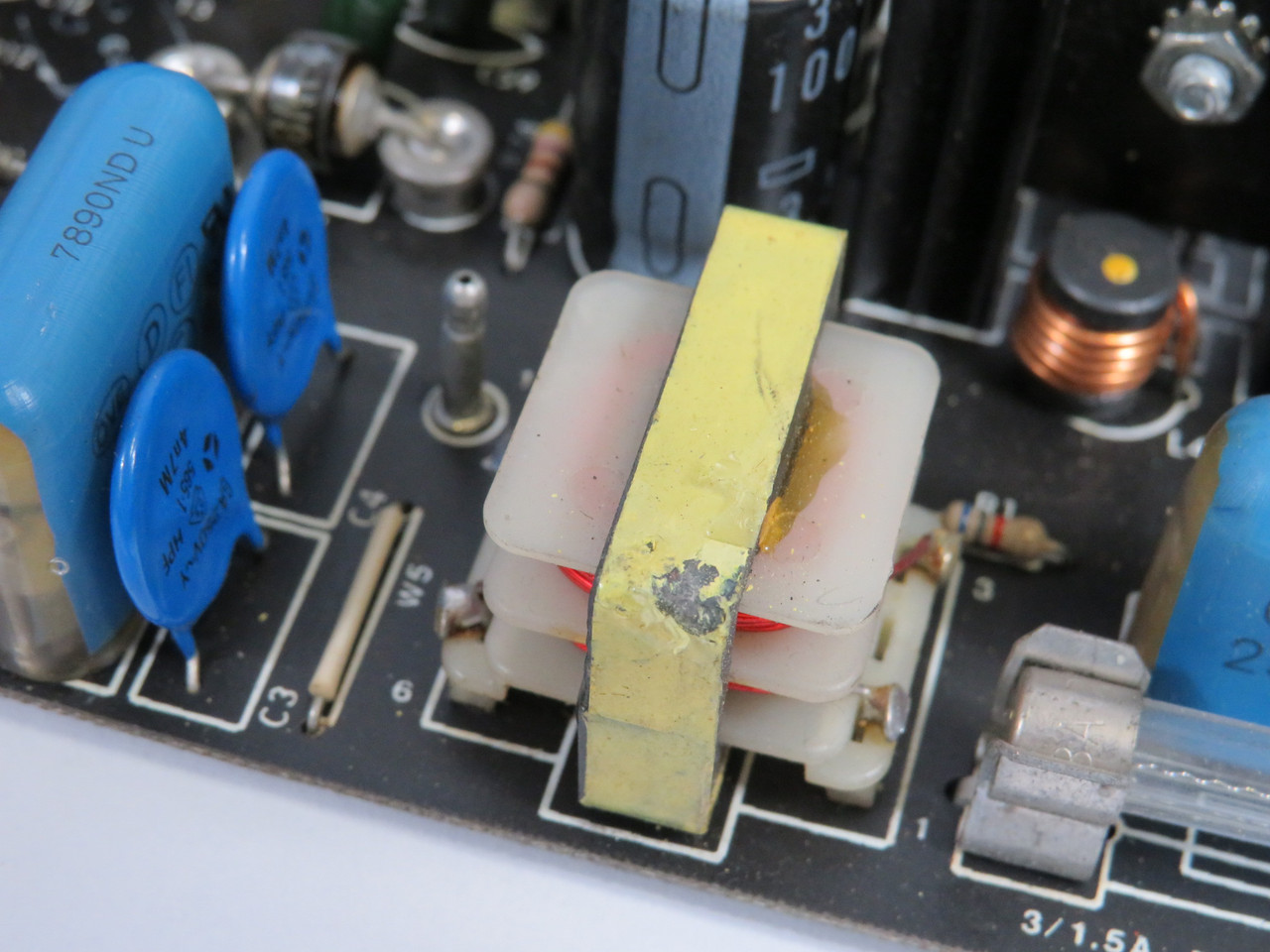 L.O.W. 02-30481-0001 Rev. C Power Supply Board SHELF WEAR USED