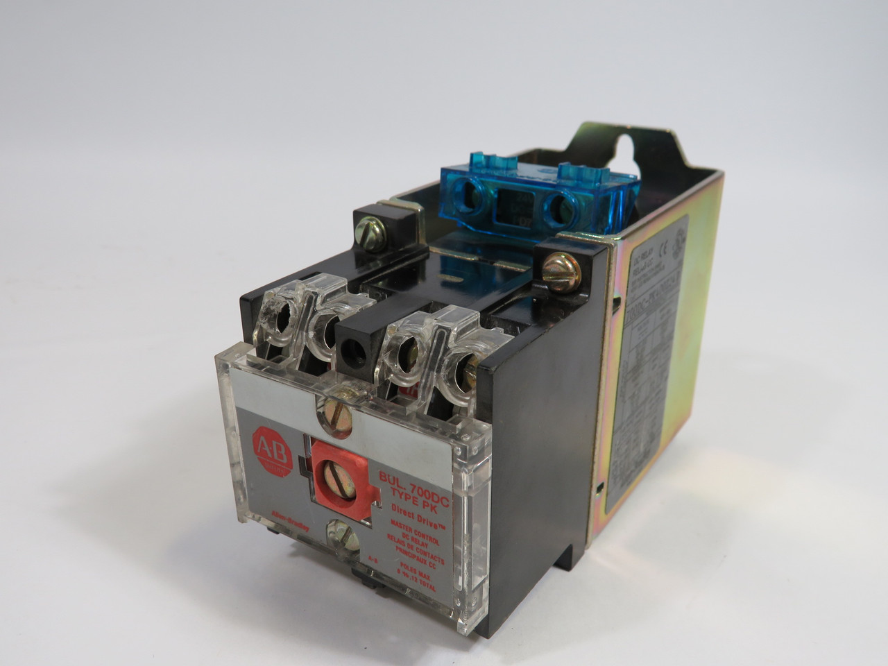 Allen-Bradley 700DC-PK400Z24 Series D Control Relay USED