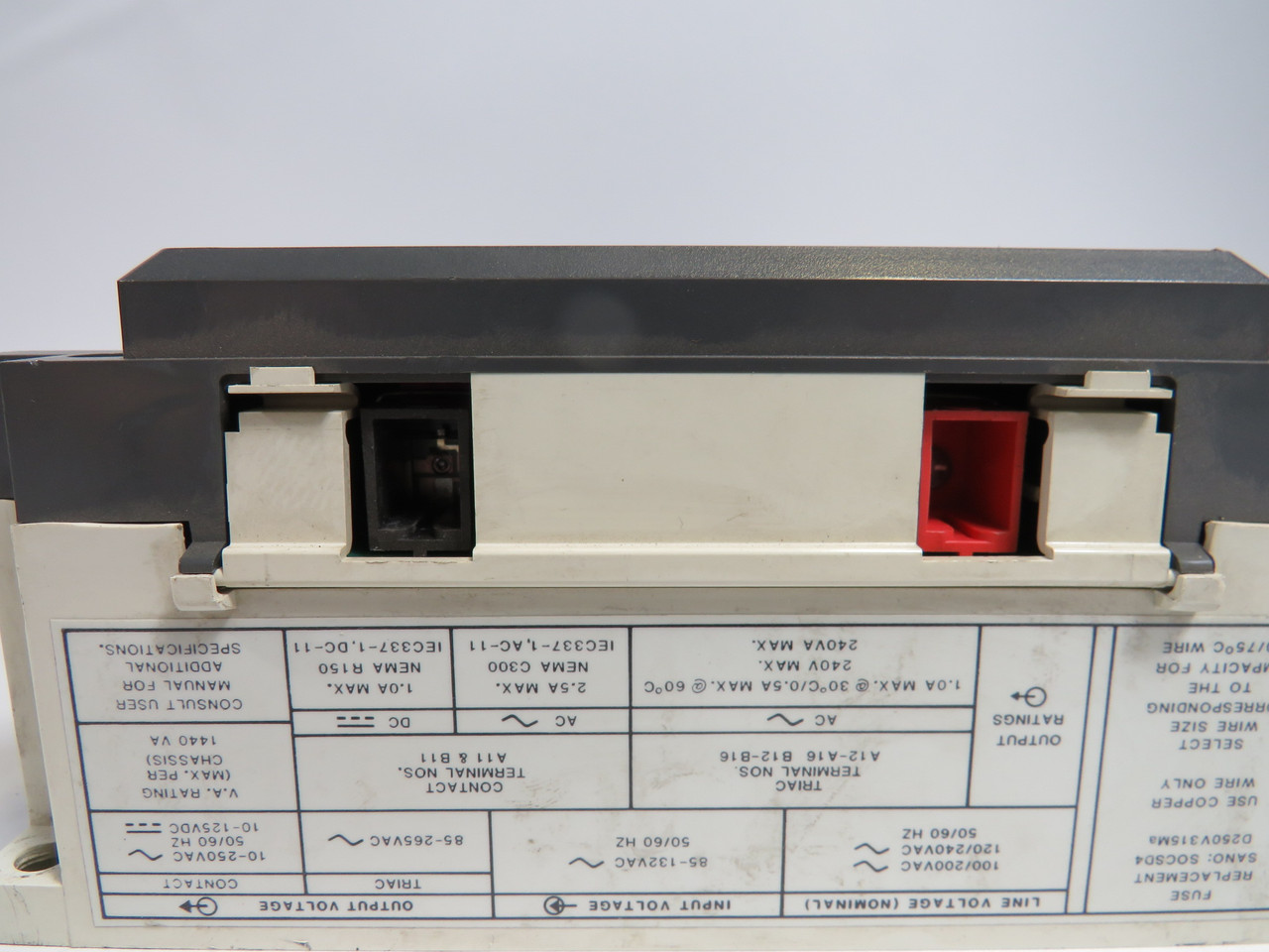 Allen-Bradley 8500-E151 Series A Input/Output Module COSMETIC DMG USED