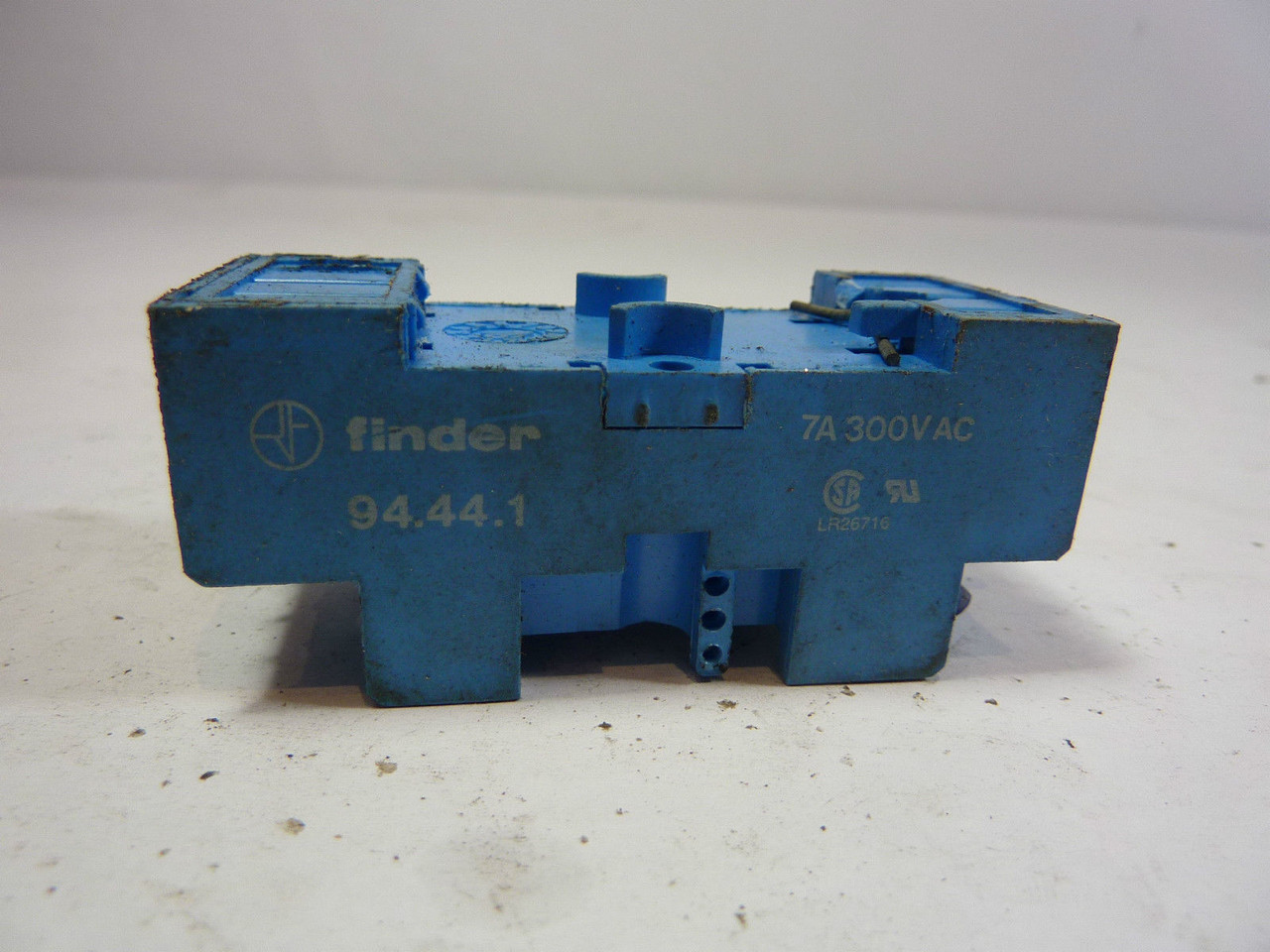 Finder 94.44.1 Relay Socket 7A 300VAC USED