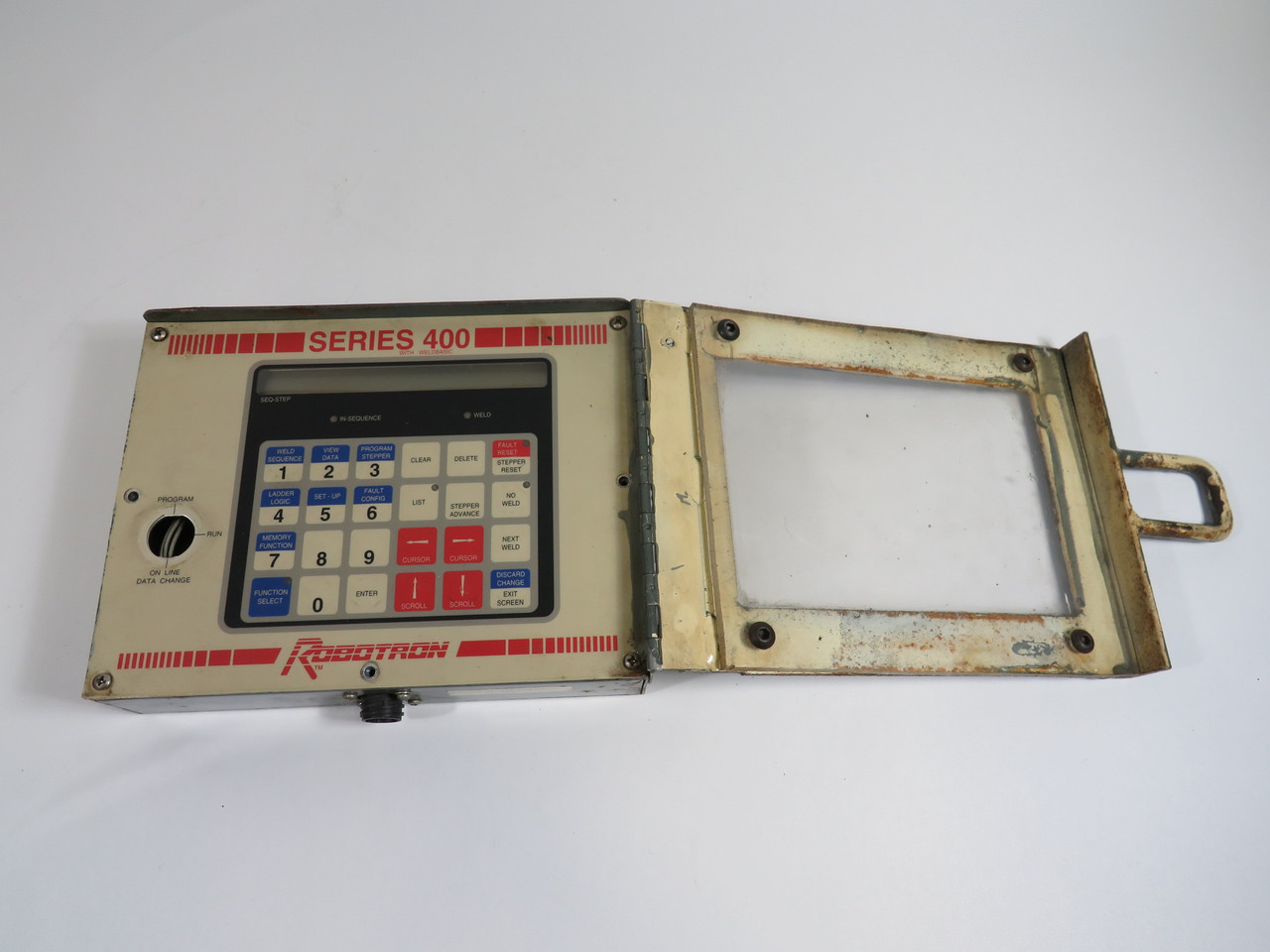 Robotron 503-4-0318-02 Operator Display Panel Series 400 MISSING H/W USED