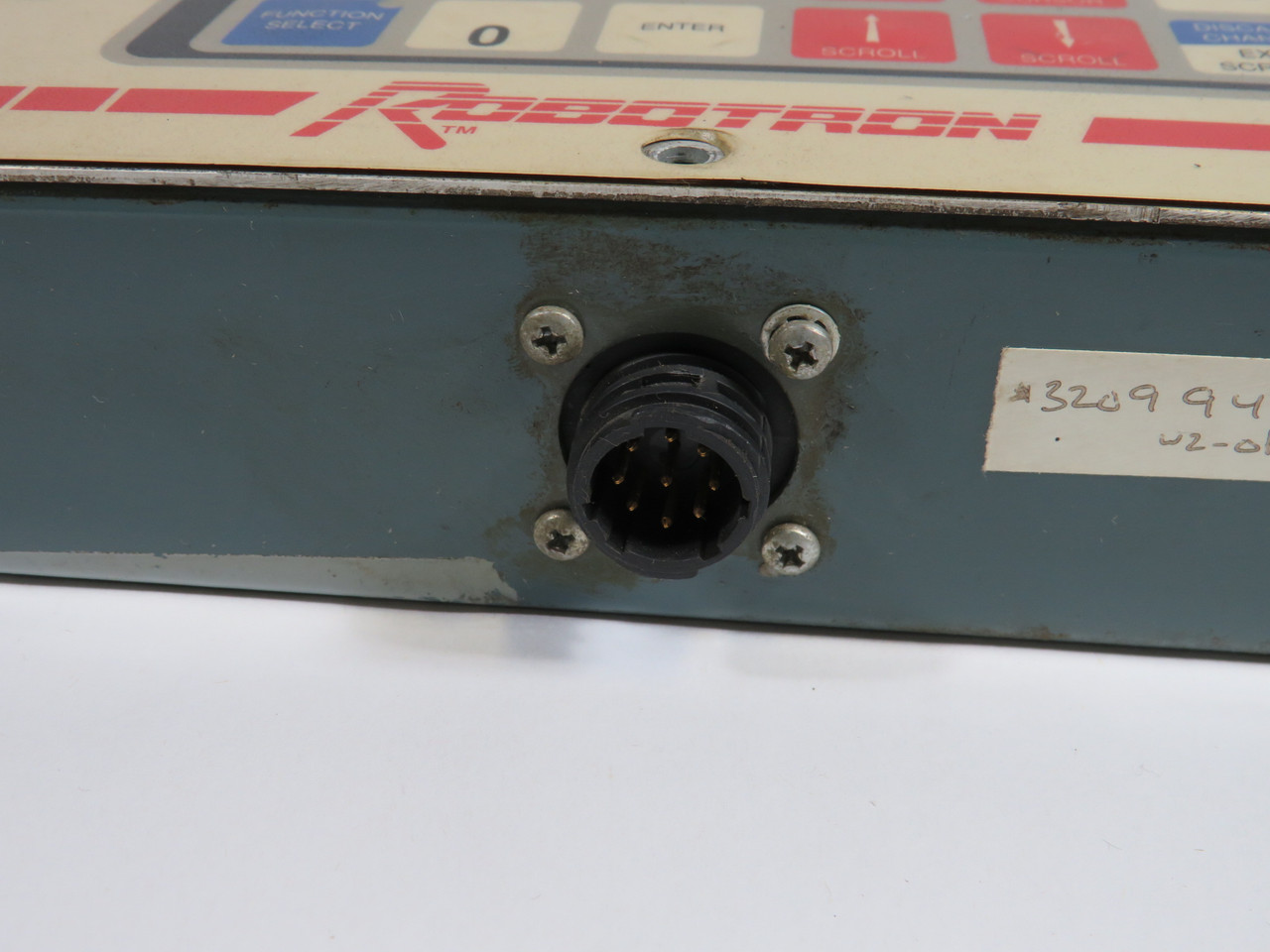 Robotron 503-4-0318-02 Operator Display Panel Series 400 MISSING H/W USED