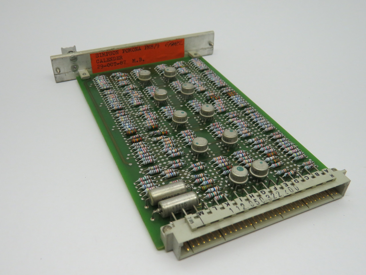 Sulzer Nipco MXX200/112.024.188.2 Matrix Control Board Round Amplifiers USED