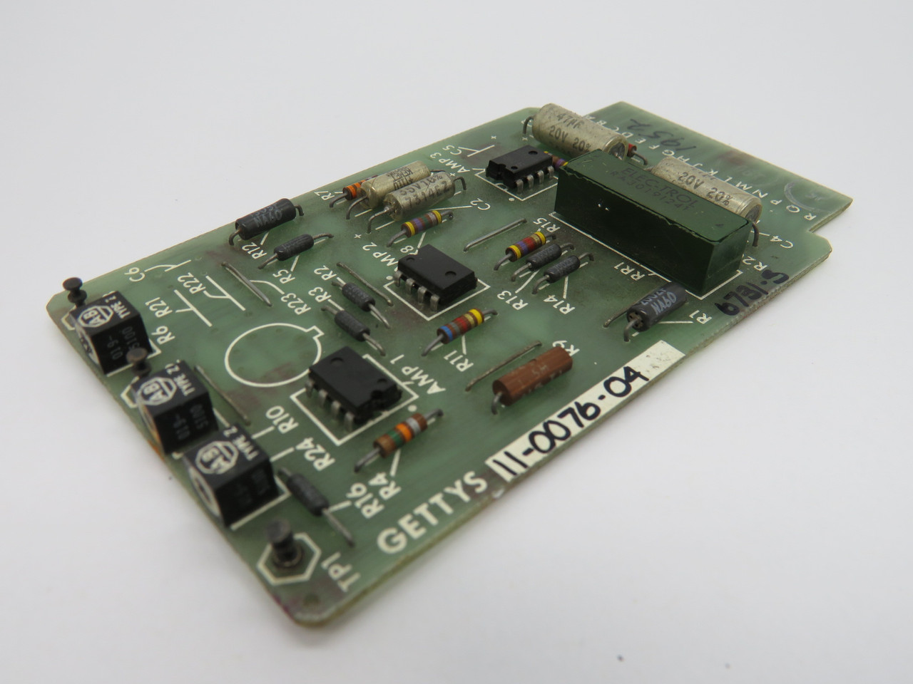 Gettys 11-0076-04 PC Board SHELF WEAR USED