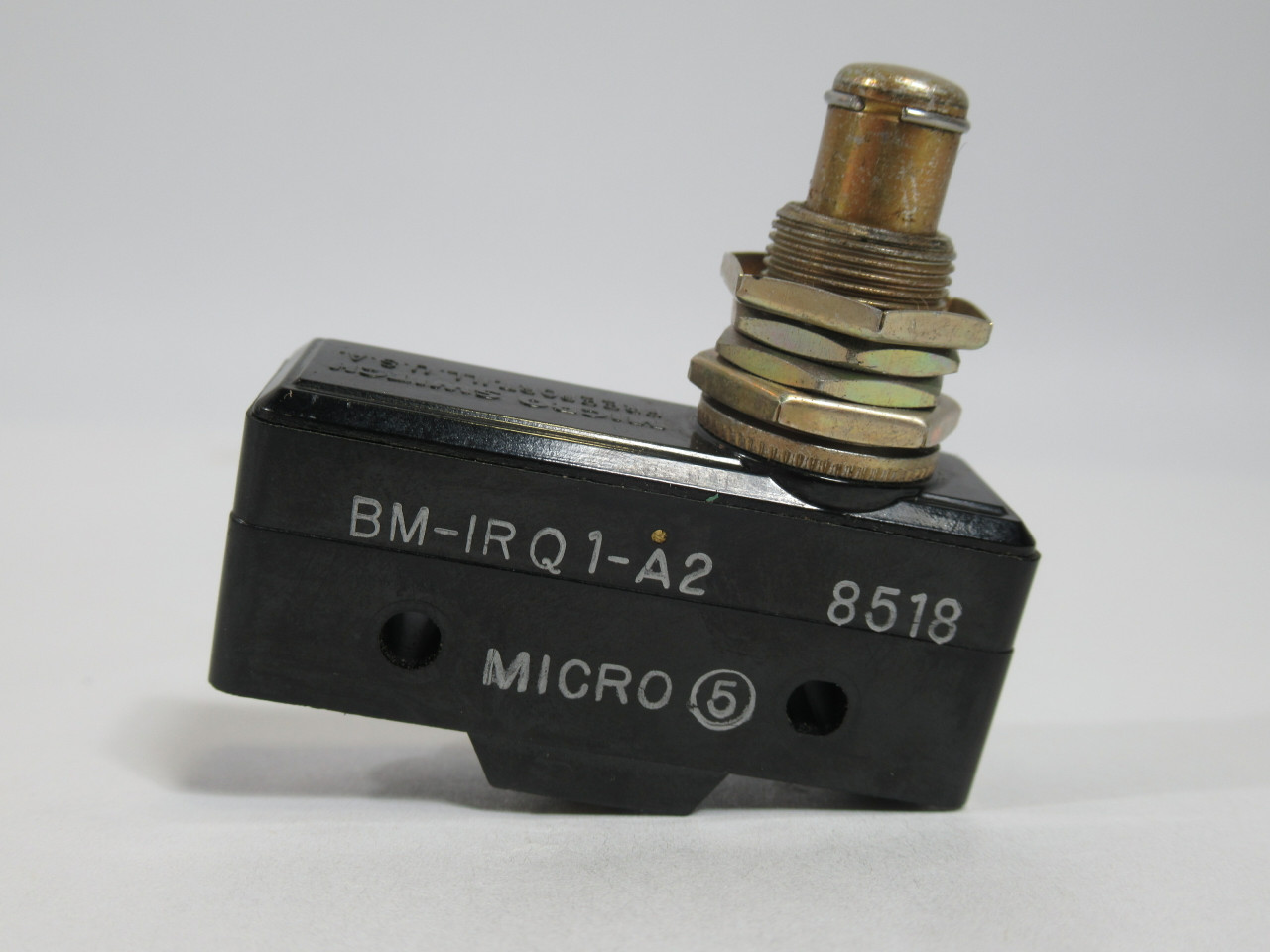 Microswitch BM-IRQ1-A2 Limit Switch 22A@125/250/480VAC 1/2HP@125VAC USED