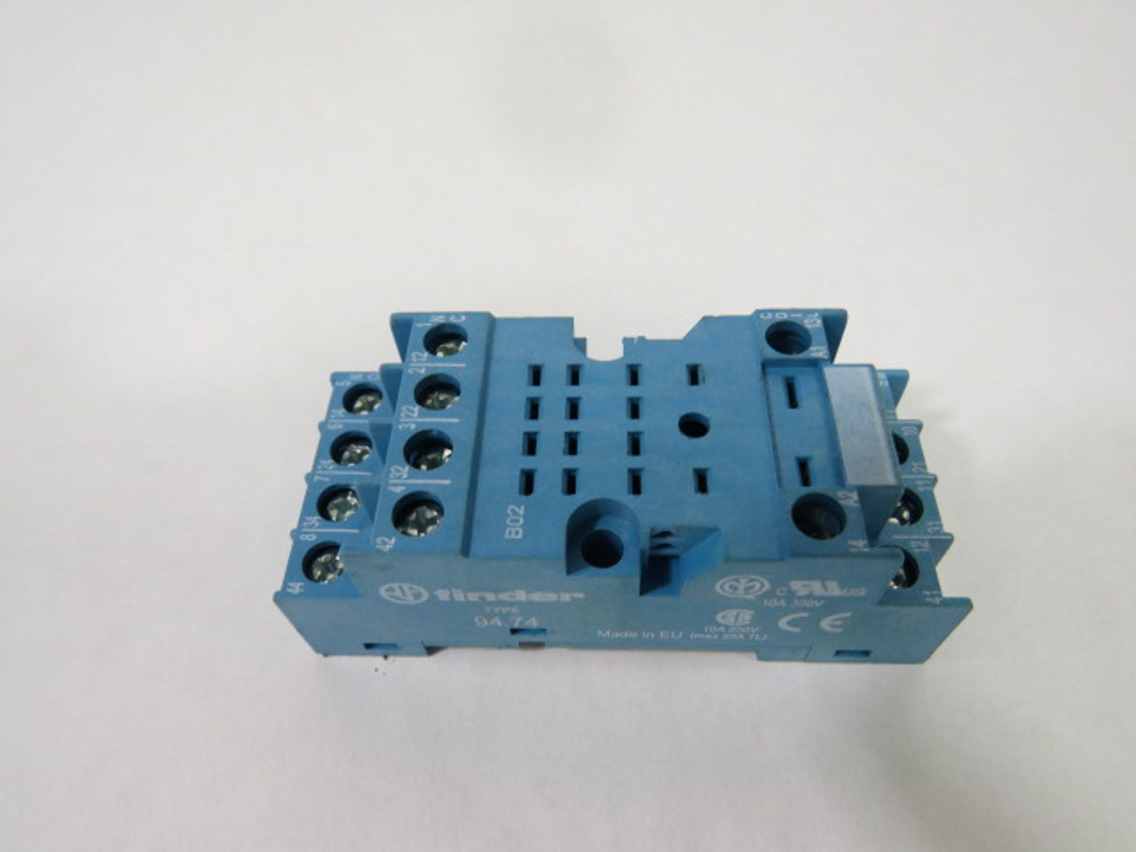 Finder Relay Socket / Base 94.74 10A 250V USED