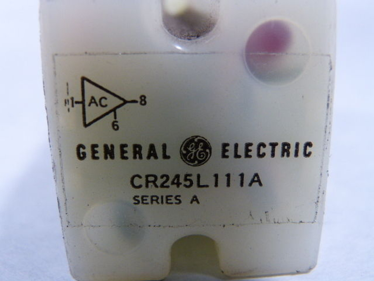 General Electric CR245L111A Relay Module USED