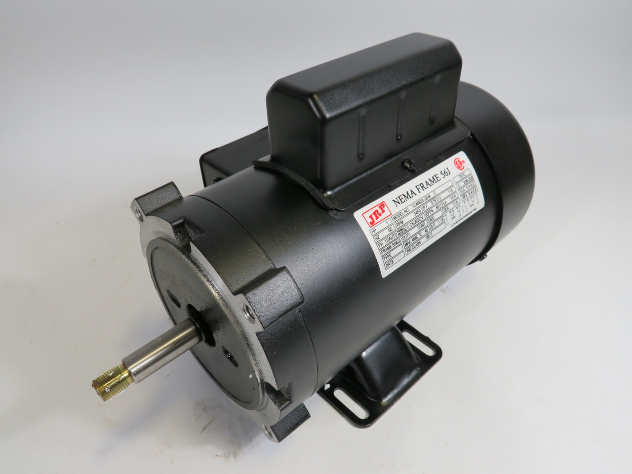 JRP AC Motor 1HP 3450RPM 115/208-230V S56J 1Ph 60Hz ! NEW !